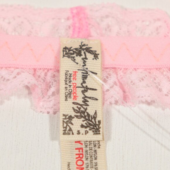 NWT Free People Heart to Heart Bralette in Pink Size Small - Picture 10 of 11